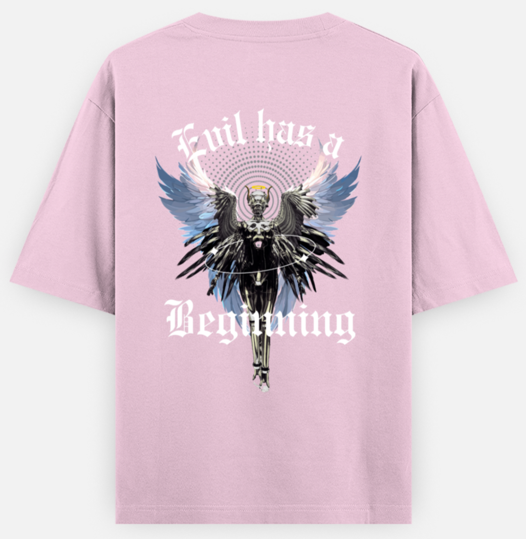 Evil Beginning | Standard Oversized Tee | YR-SND-D11