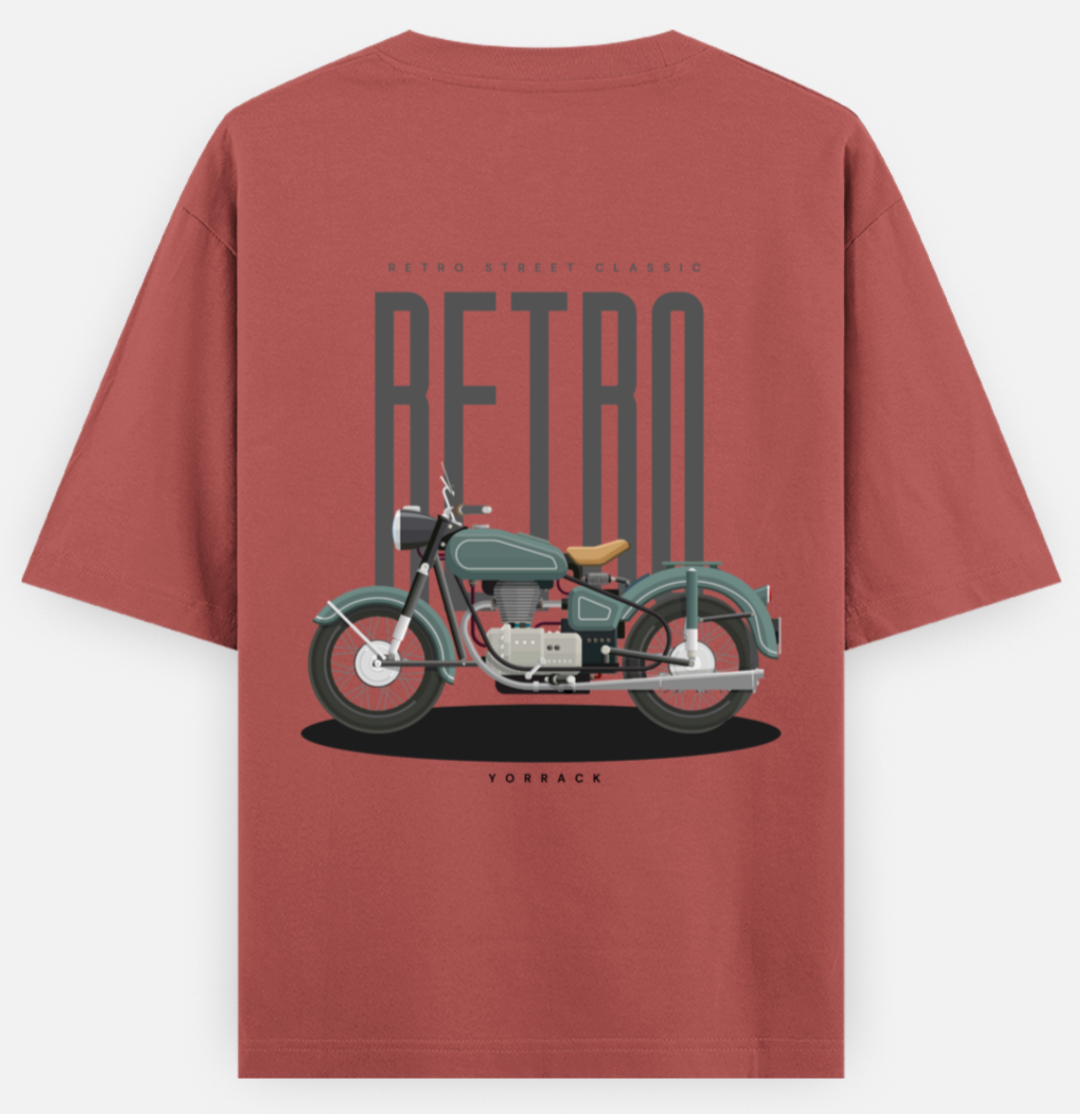 Retro | Standard Oversized Tee | YR-SND-D03
