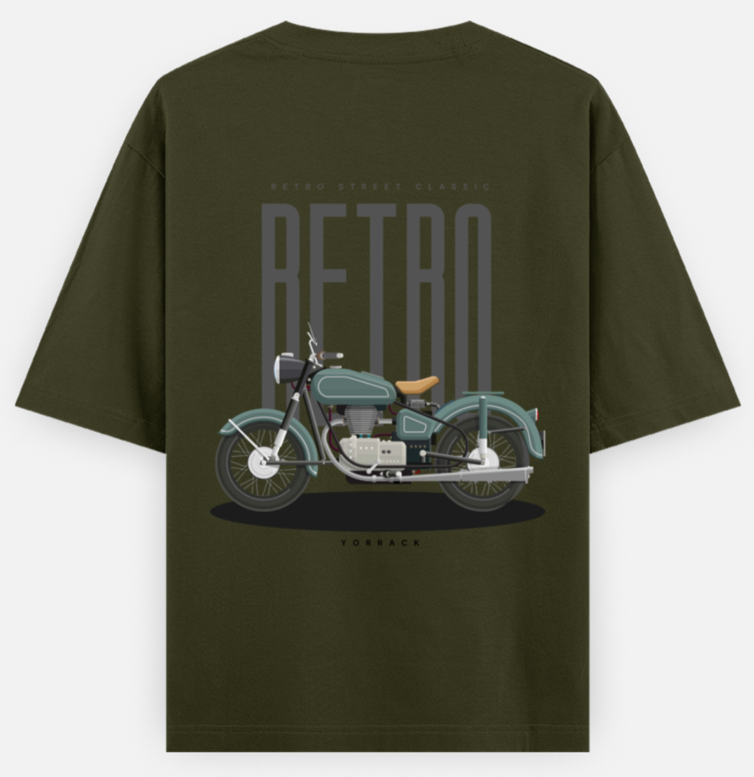 Retro | Standard Oversized Tee | YR-SND-D03
