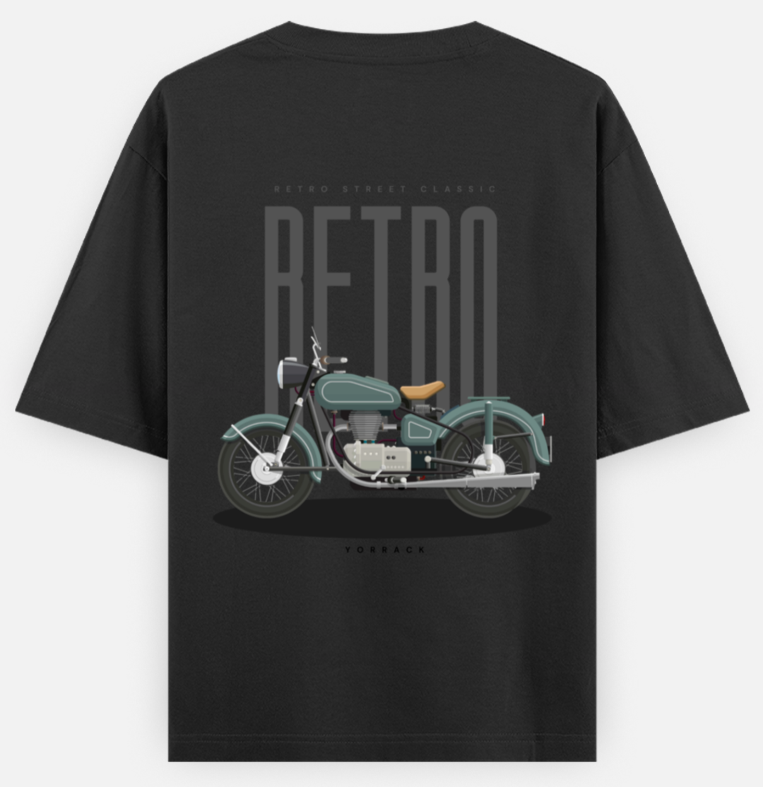 Retro | Standard Oversized Tee | YR-SND-D03