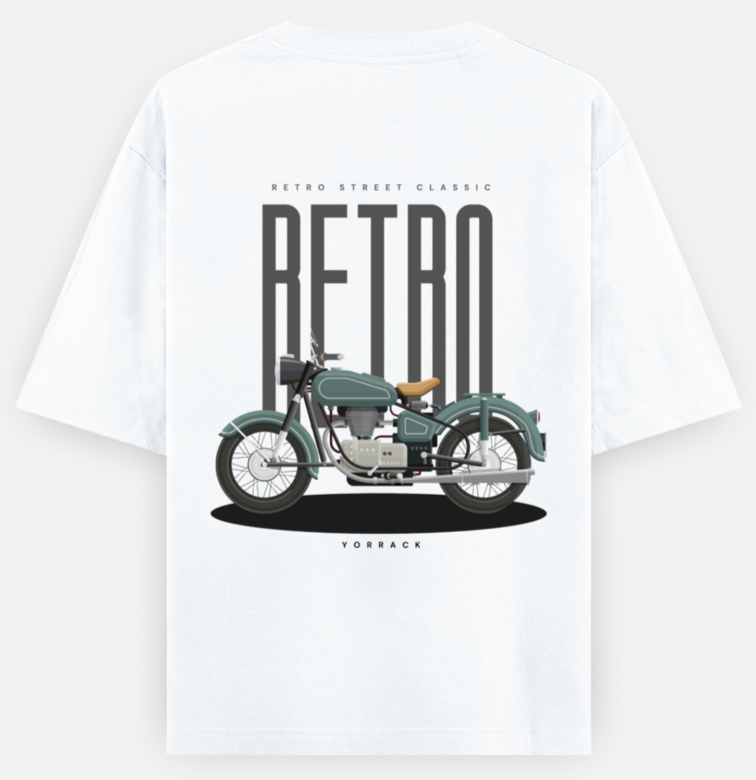 Retro | Standard Oversized Tee | YR-SND-D03