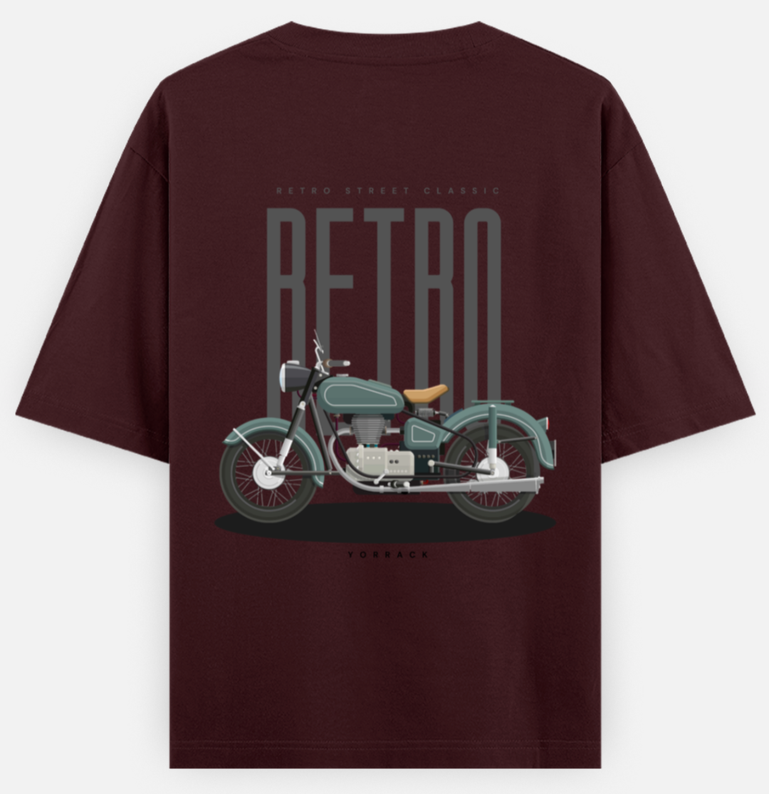 Retro | Standard Oversized Tee | YR-SND-D03