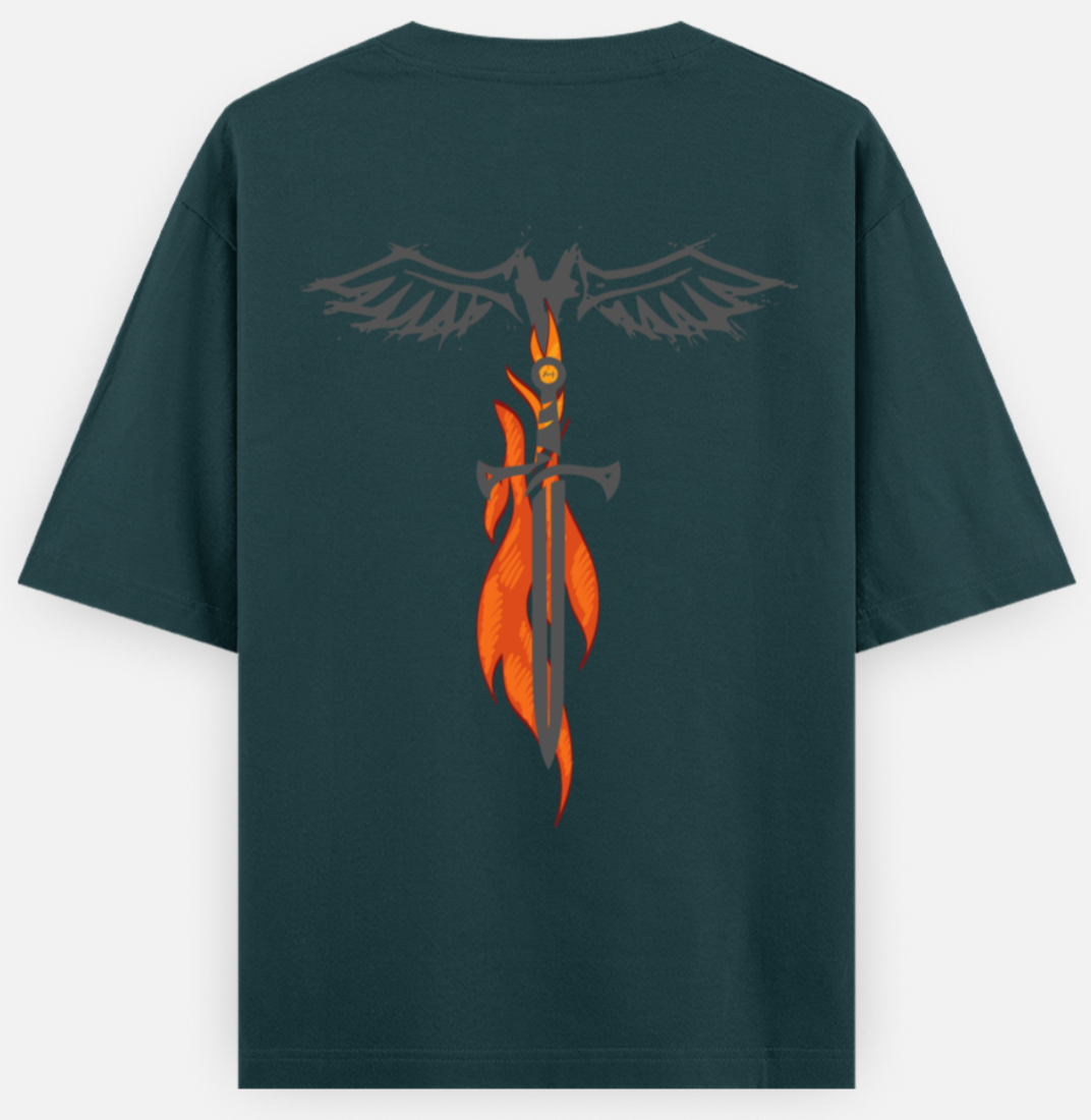 Flying Sword | Standard Oversized Tee | YR-SND-D04