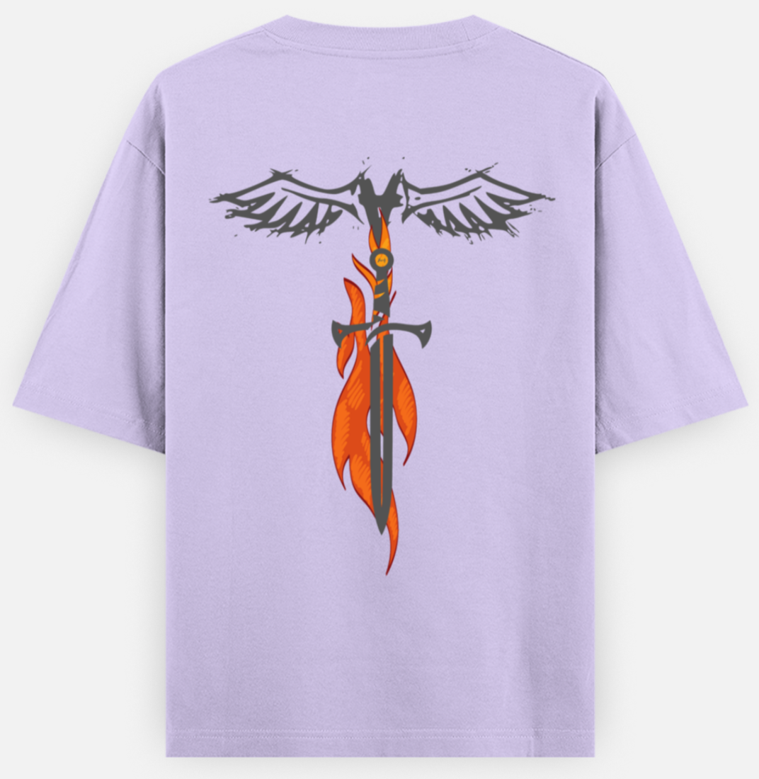 Flying Sword | Standard Oversized Tee | YR-SND-D04