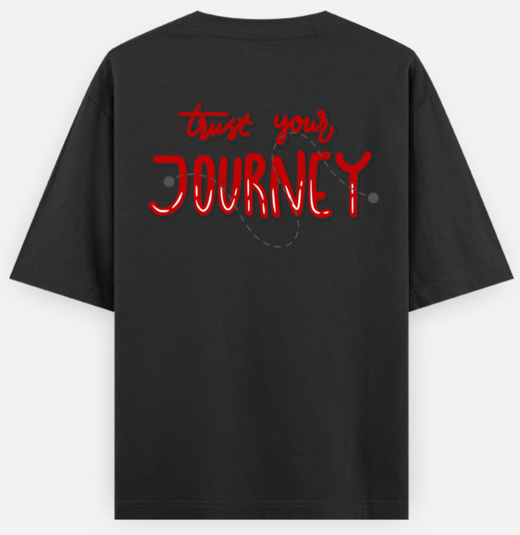 Trust UR Journey | Standard Oversized Tee | YR-SND-D07