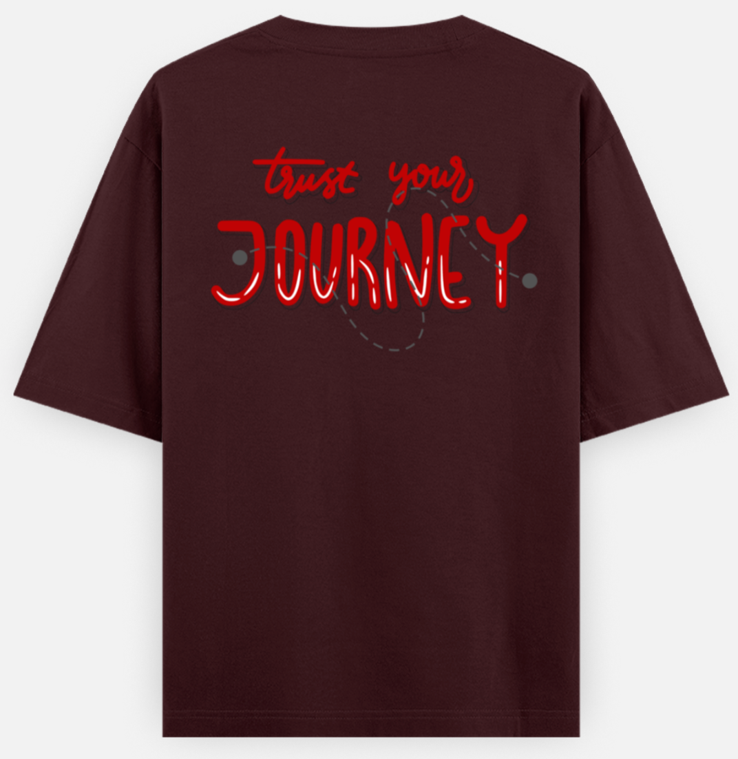 Trust UR Journey | Standard Oversized Tee | YR-SND-D07