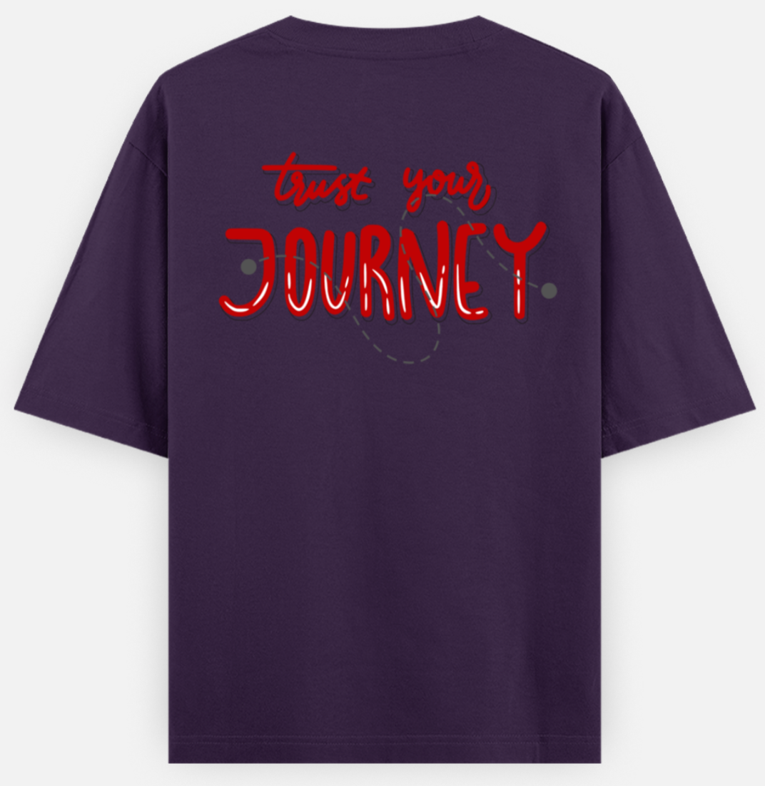 Trust UR Journey | Standard Oversized Tee | YR-SND-D07