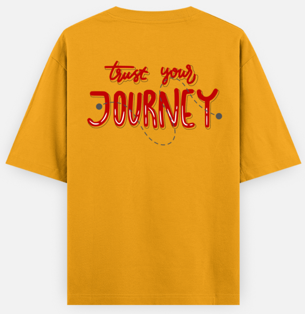 Trust UR Journey | Standard Oversized Tee | YR-SND-D07
