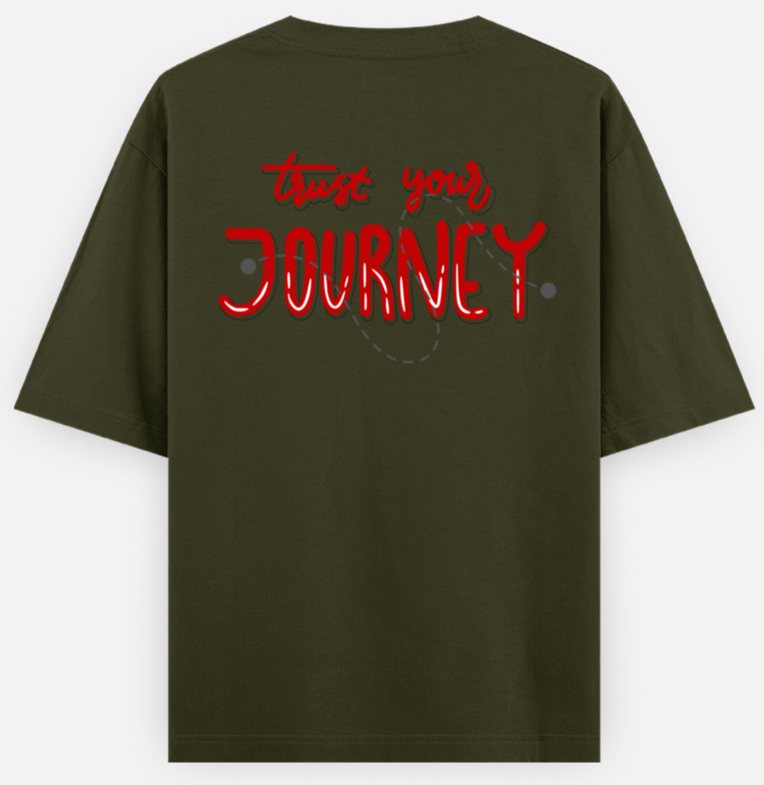 Trust UR Journey | Standard Oversized Tee | YR-SND-D07