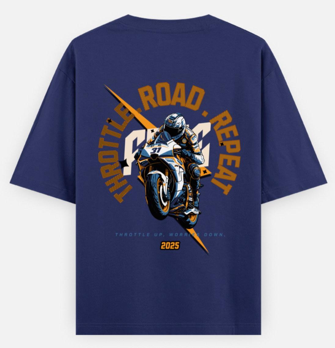 Throttle Up | Standard Oversized Tee | YR-SND-D12