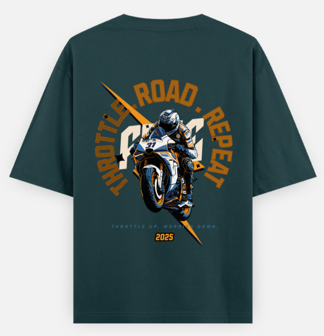 Throttle Up | Standard Oversized Tee | YR-SND-D12