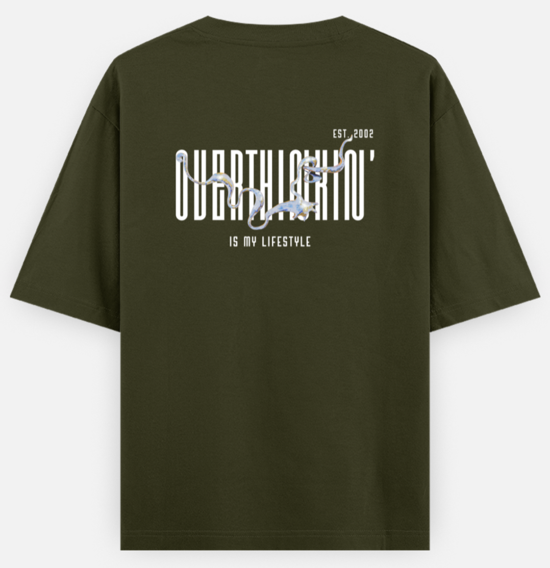 Overthinkin' | Standard Oversized Tee | YR-SND-D13