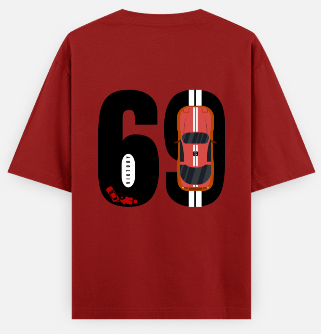 69 Car | Standard Oversized Tee | YR-SND-D19