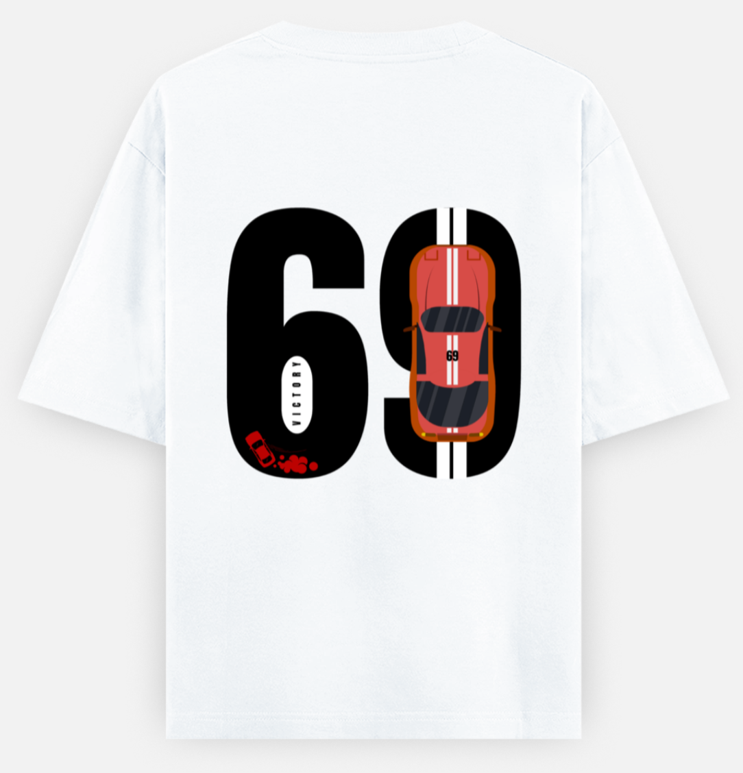 69 Car | Standard Oversized Tee | YR-SND-D19