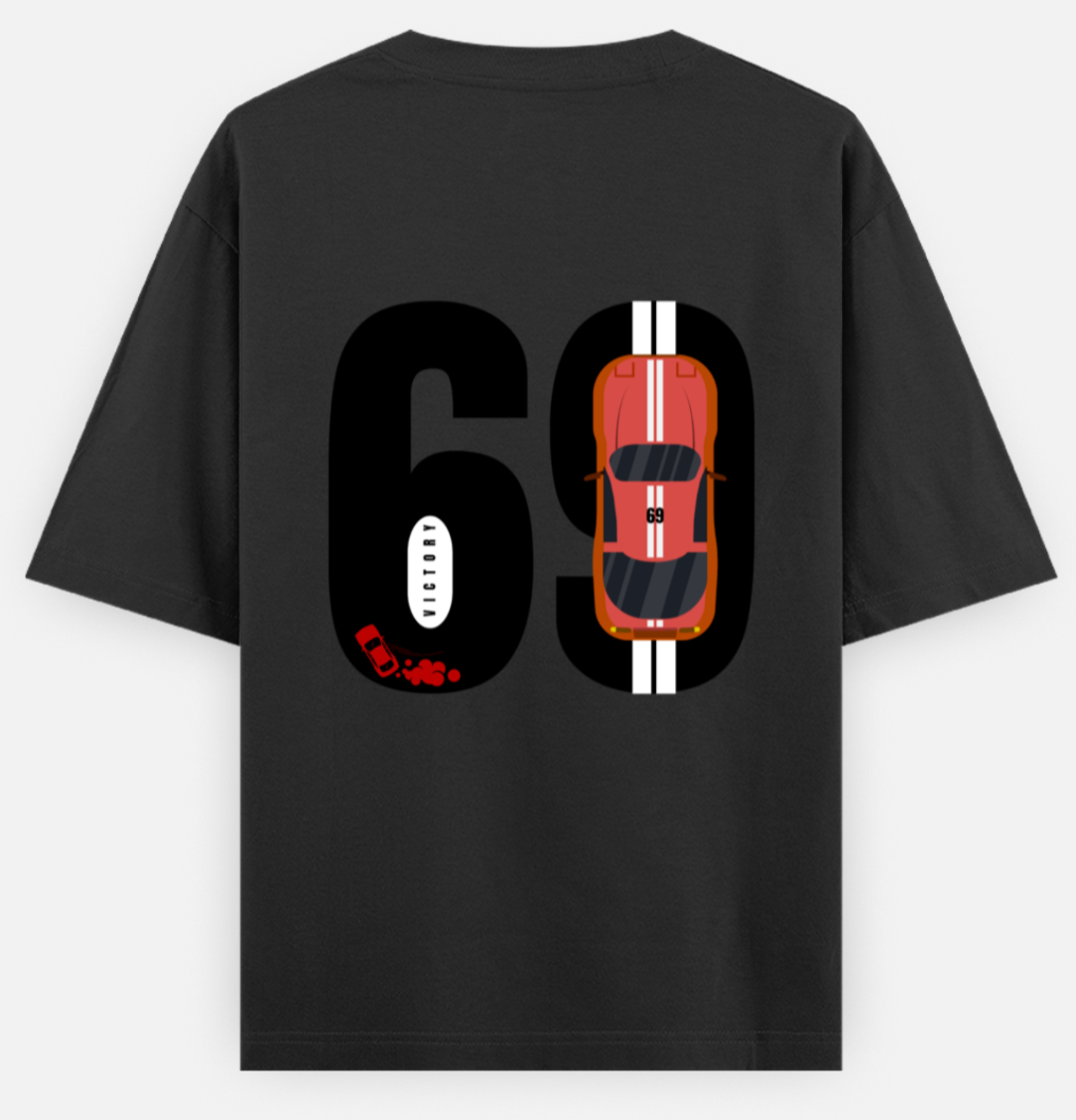 69 Car | Standard Oversized Tee | YR-SND-D19