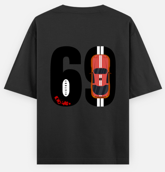 69 Car | Standard Oversized Tee | YR-SND-D19