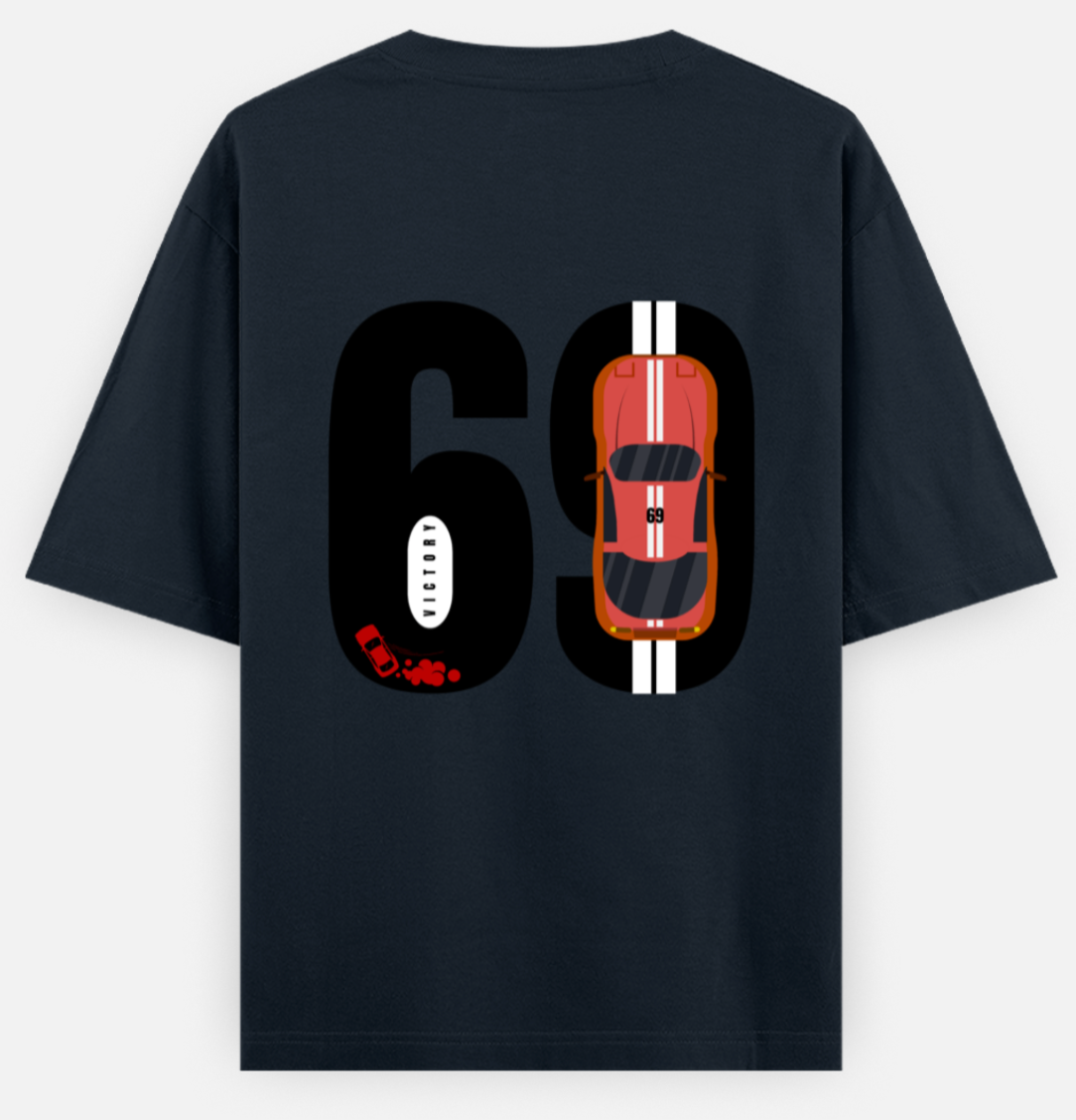 69 Car | Standard Oversized Tee | YR-SND-D19