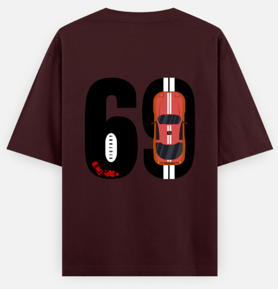 69 Car | Standard Oversized Tee | YR-SND-D19