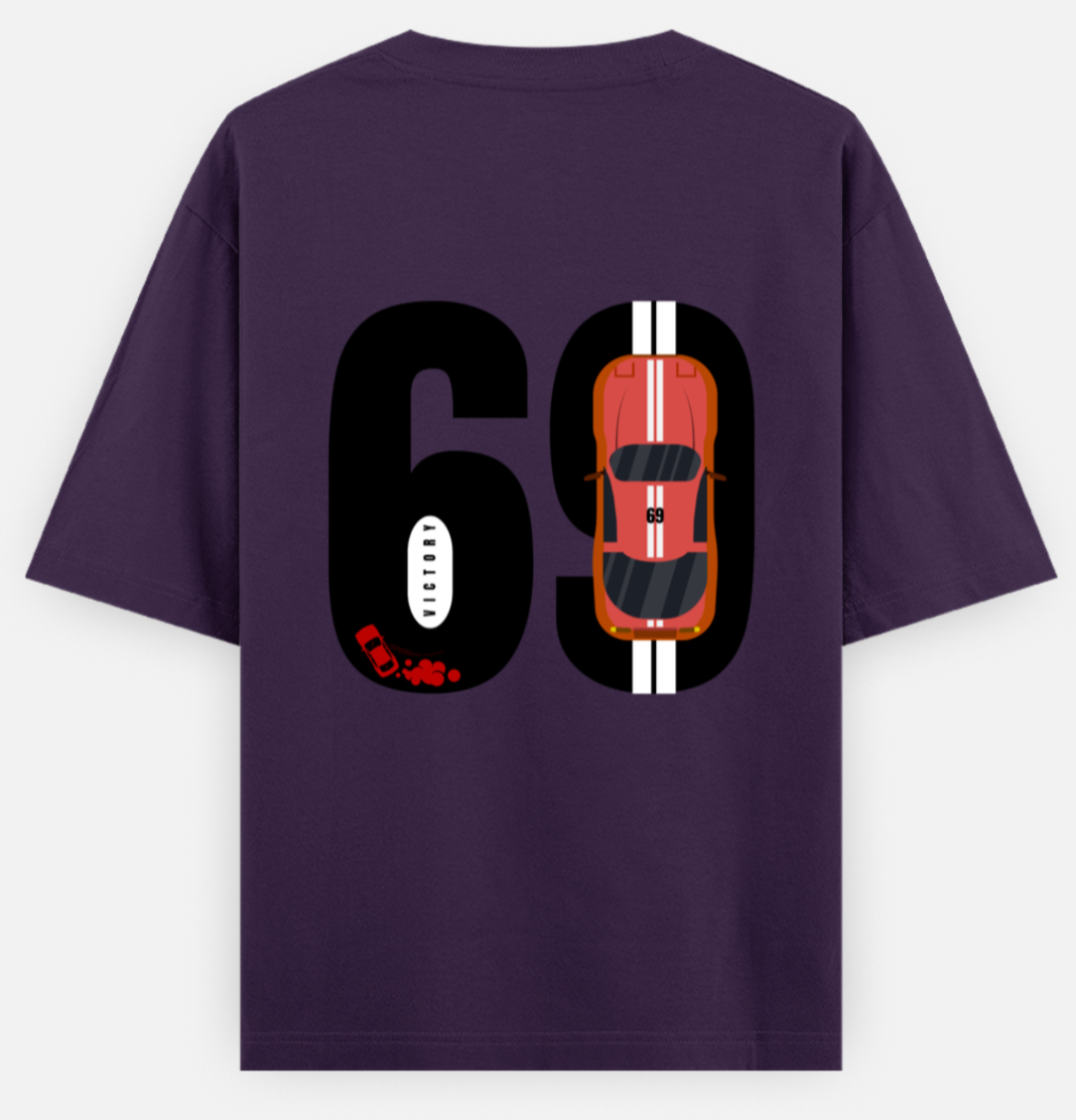 69 Car | Standard Oversized Tee | YR-SND-D19