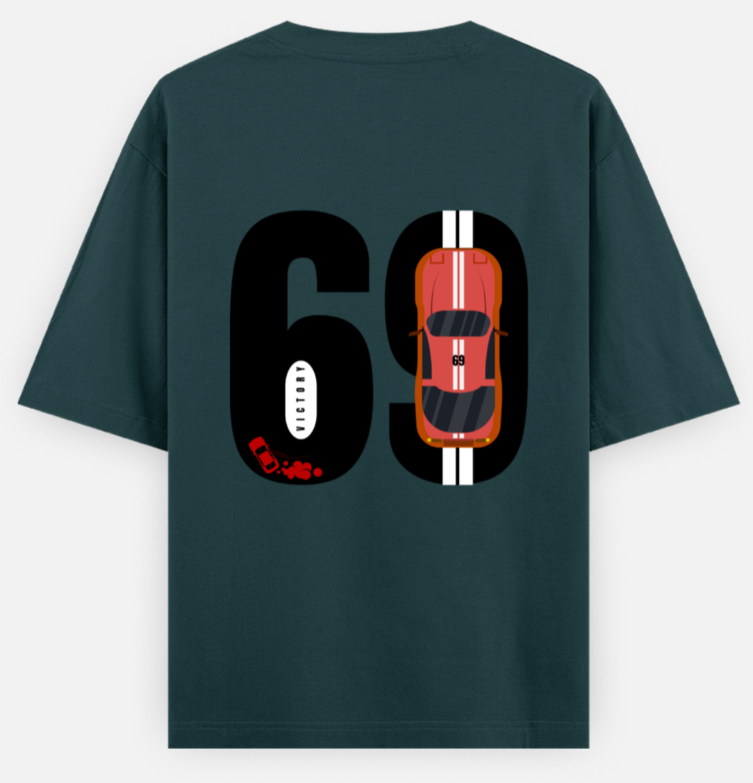 69 Car | Standard Oversized Tee | YR-SND-D19