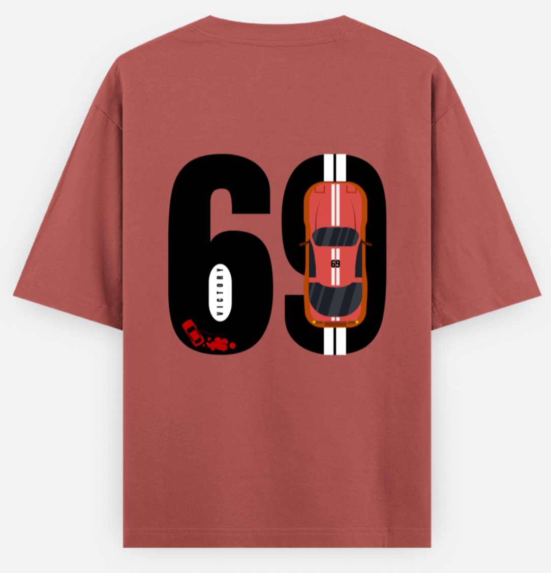 69 Car | Standard Oversized Tee | YR-SND-D19