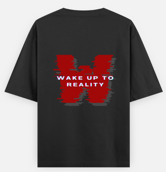 Wake up2 Reality | Standard Oversized Tee | YR-SND-D22
