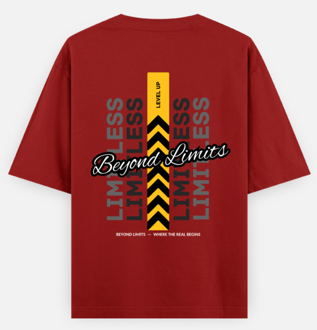 Beyond Limits | Standard Oversized Tee | YR-SND-D25