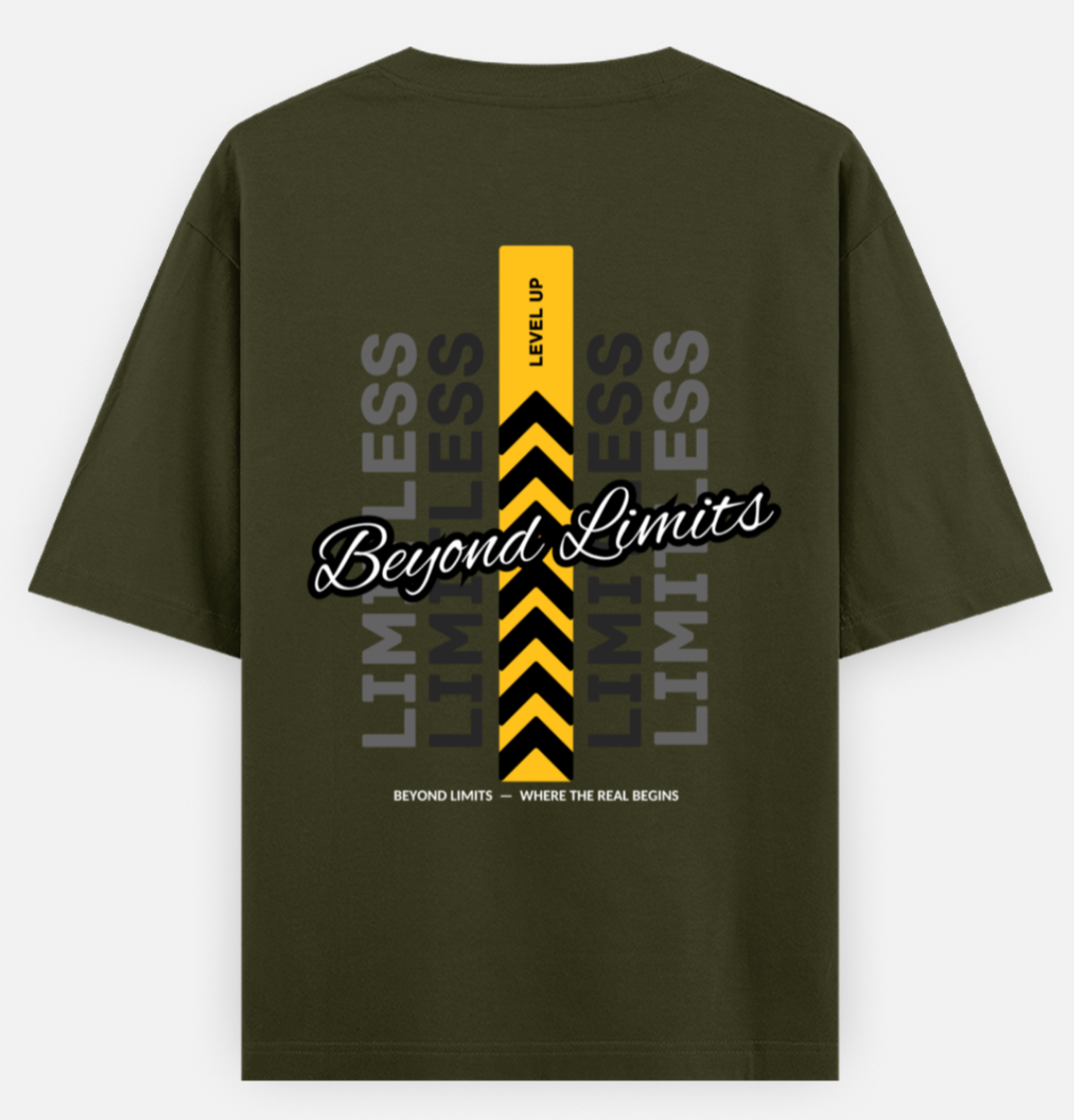 Beyond Limits | Standard Oversized Tee | YR-SND-D25