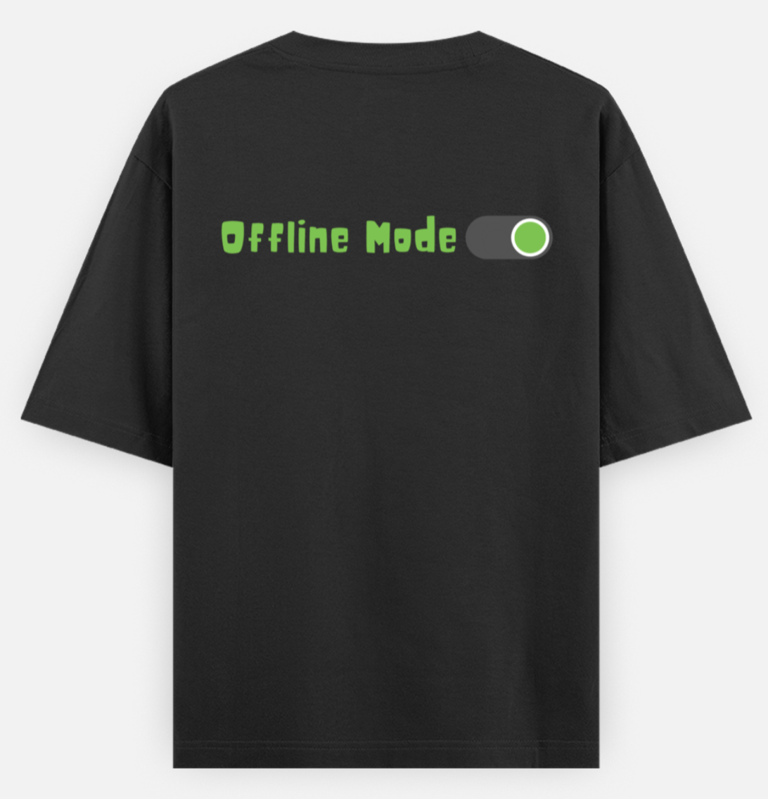 Offline Mode | Standard Oversized Tee | YR-SND-D31