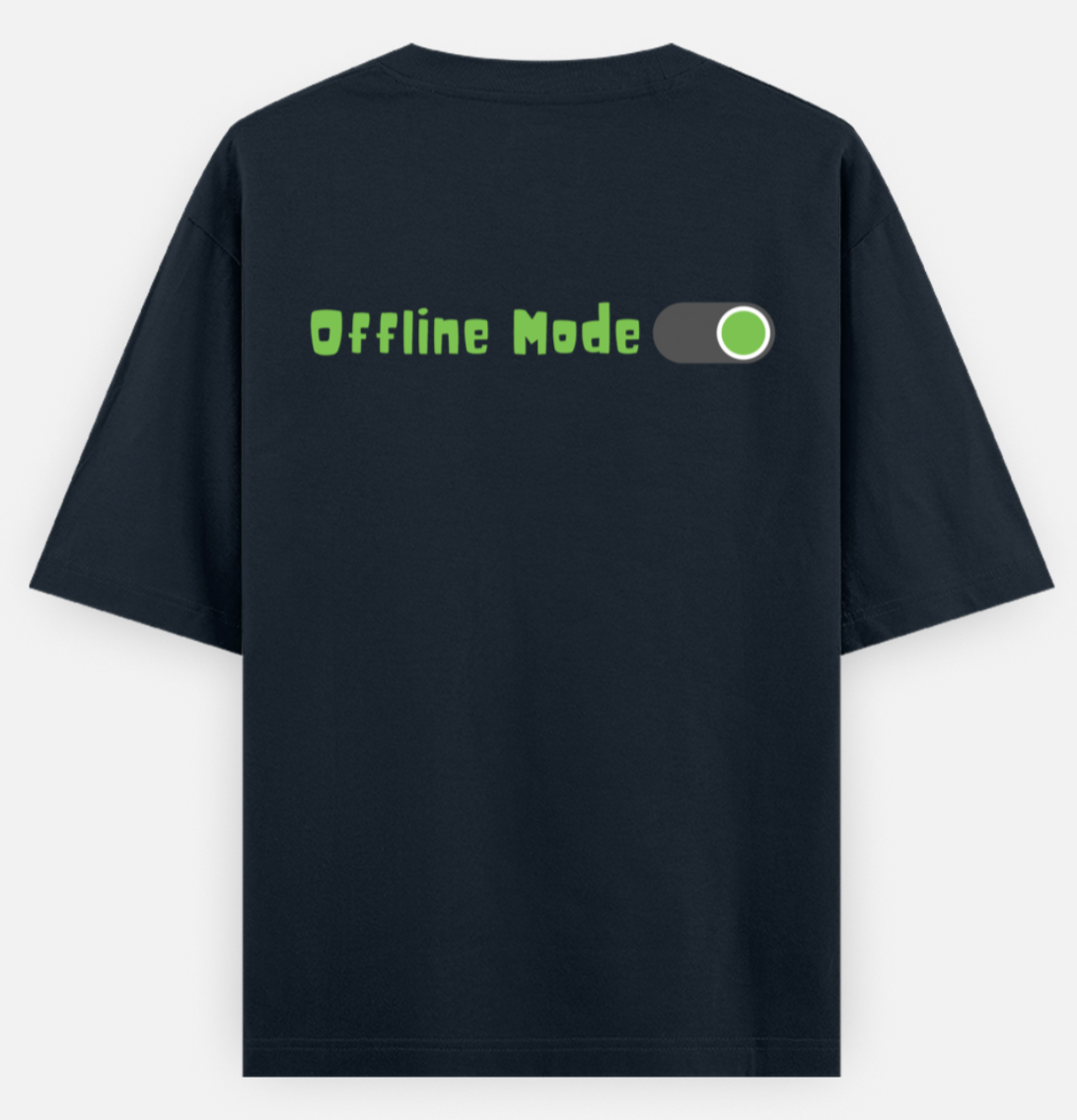 Offline Mode | Standard Oversized Tee | YR-SND-D31