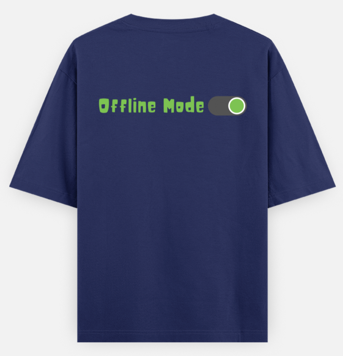 Offline Mode | Standard Oversized Tee | YR-SND-D31