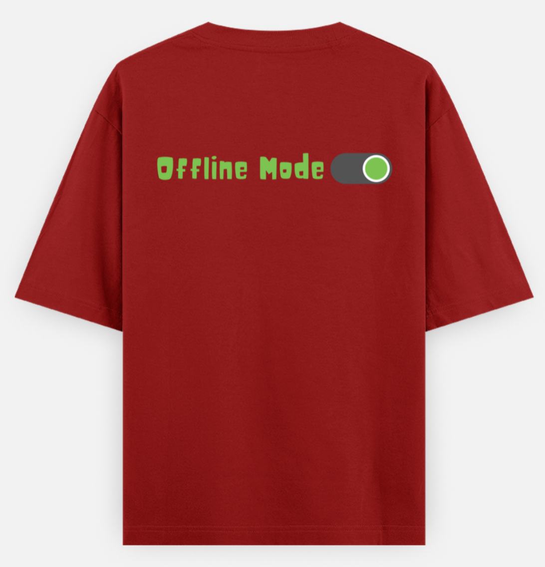 Offline Mode | Standard Oversized Tee | YR-SND-D31
