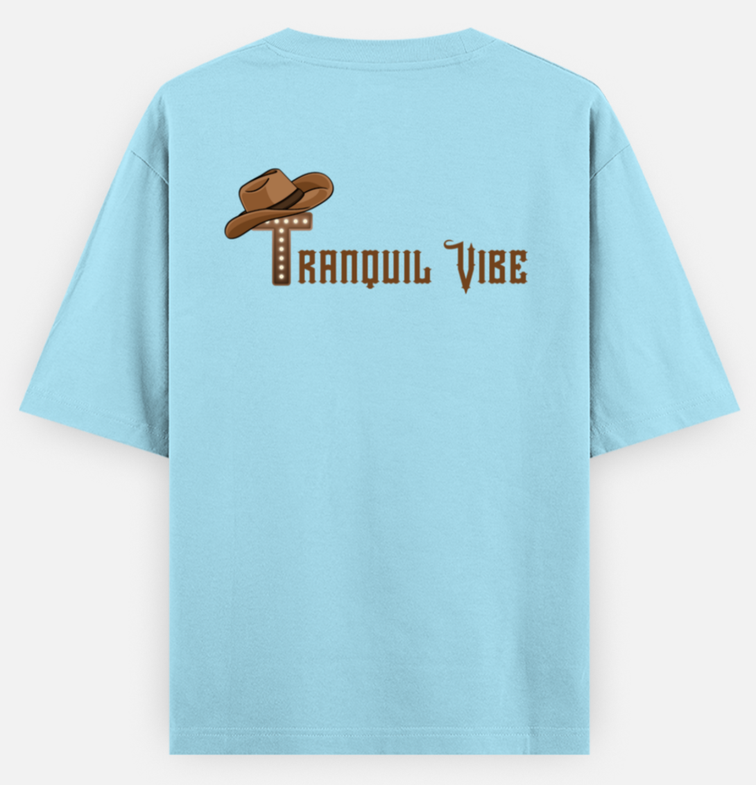 Tranquil Vibe | Standard Oversized Tee | YR-SND-D32