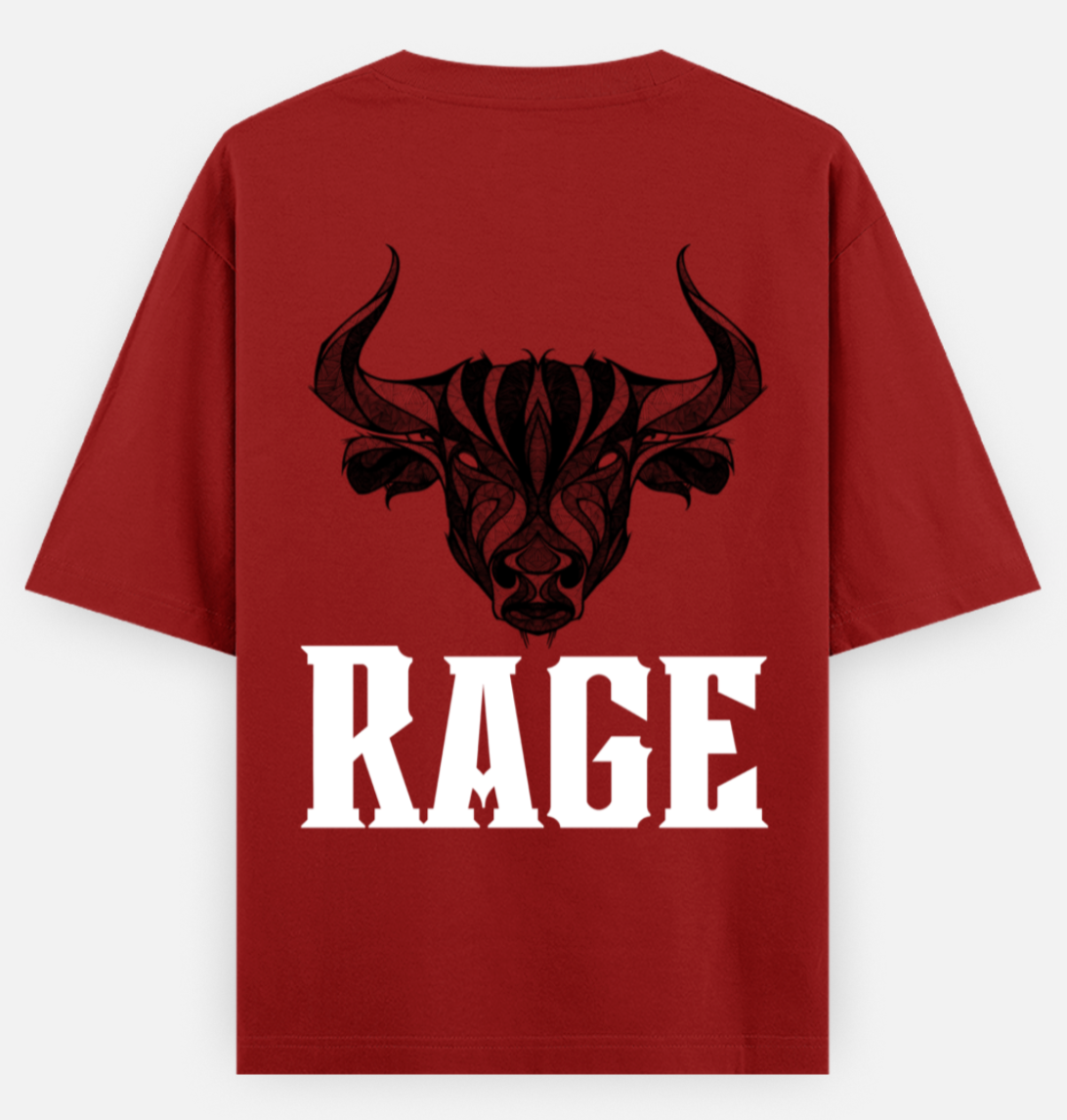 Rage | Standard Oversized Tee | YR-SND-D34