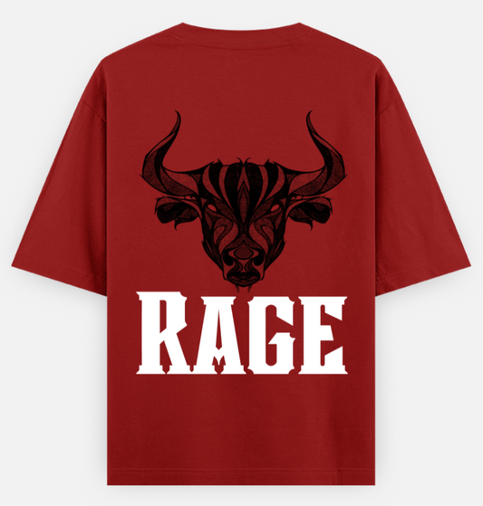Rage | Standard Oversized Tee | YR-SND-D34