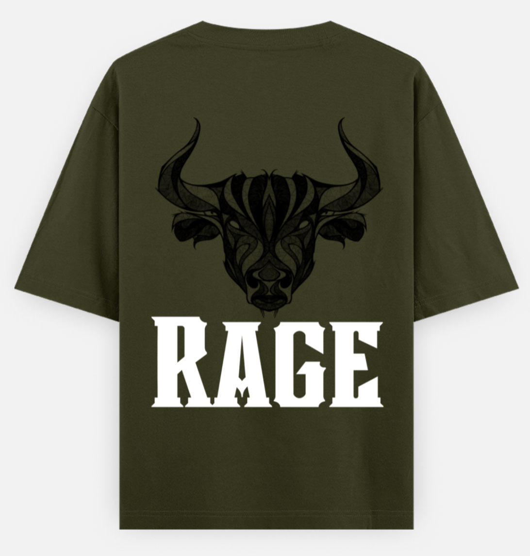 Rage | Standard Oversized Tee | YR-SND-D34