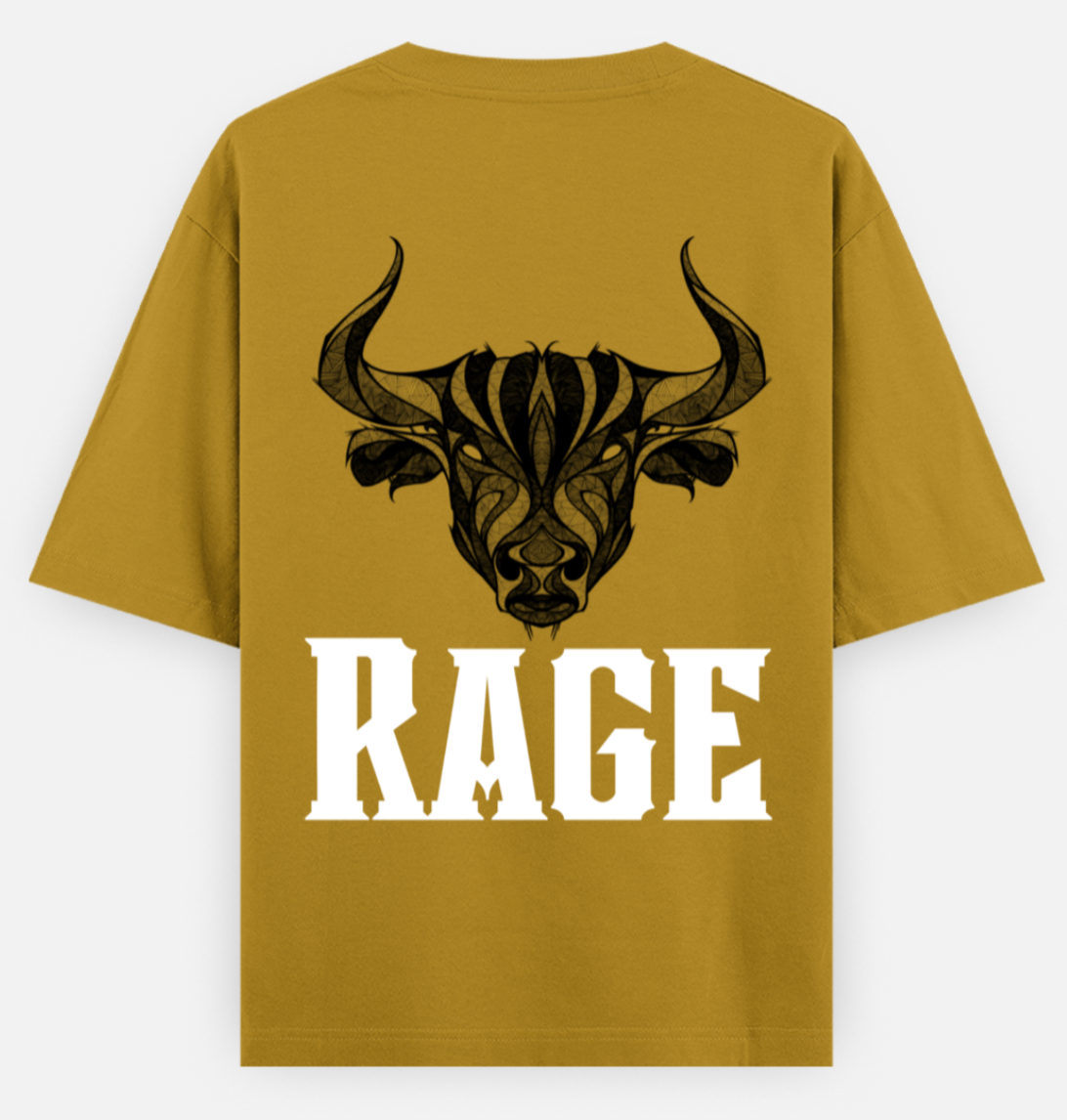 Rage | Standard Oversized Tee | YR-SND-D34