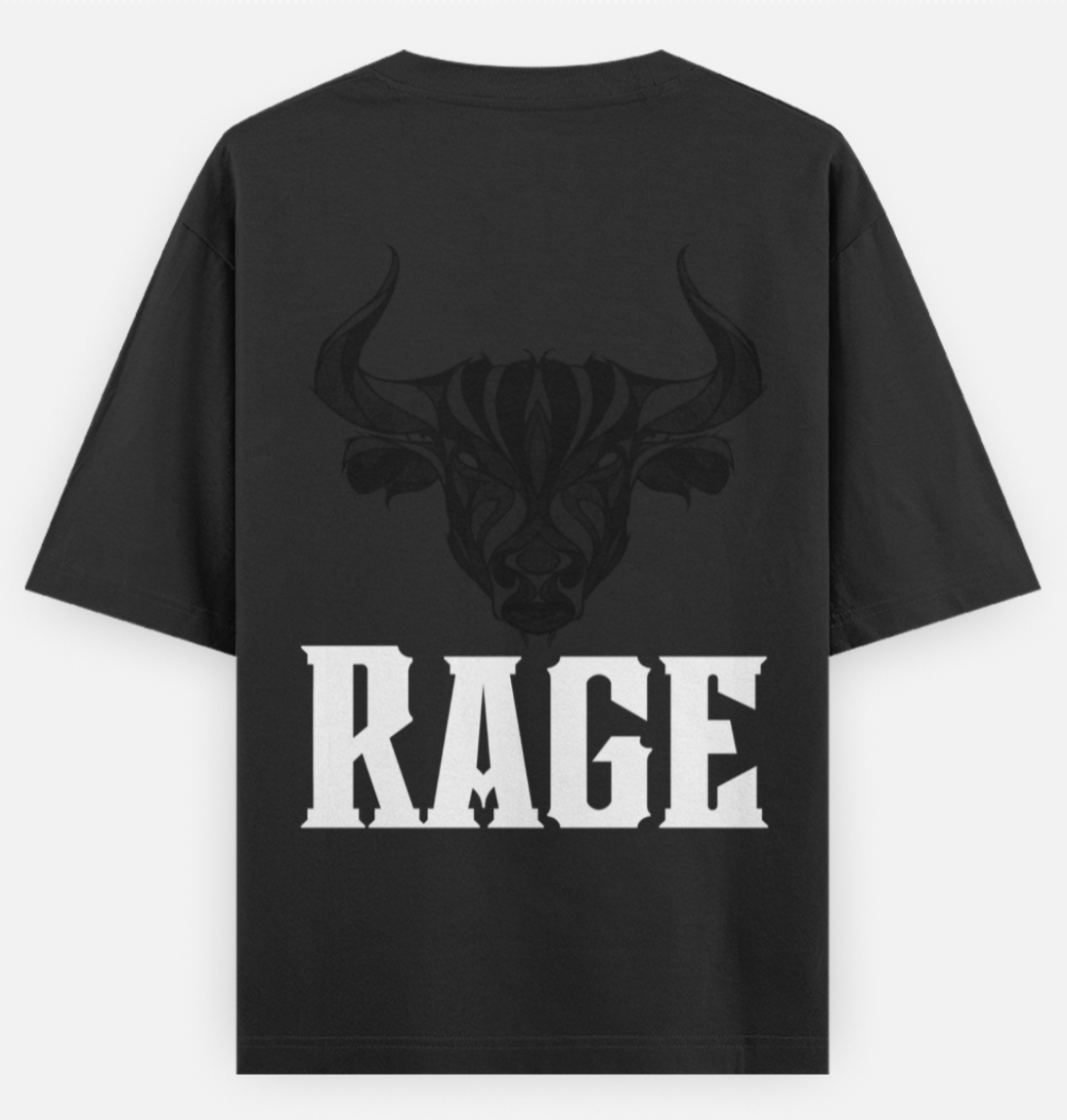 Rage | Standard Oversized Tee | YR-SND-D34