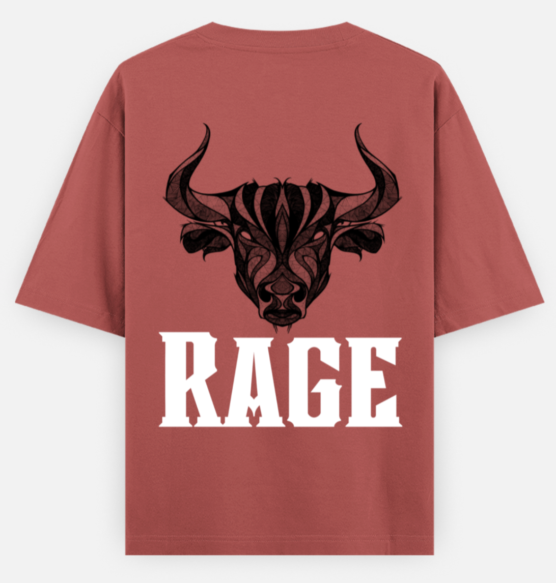 Rage | Standard Oversized Tee | YR-SND-D34