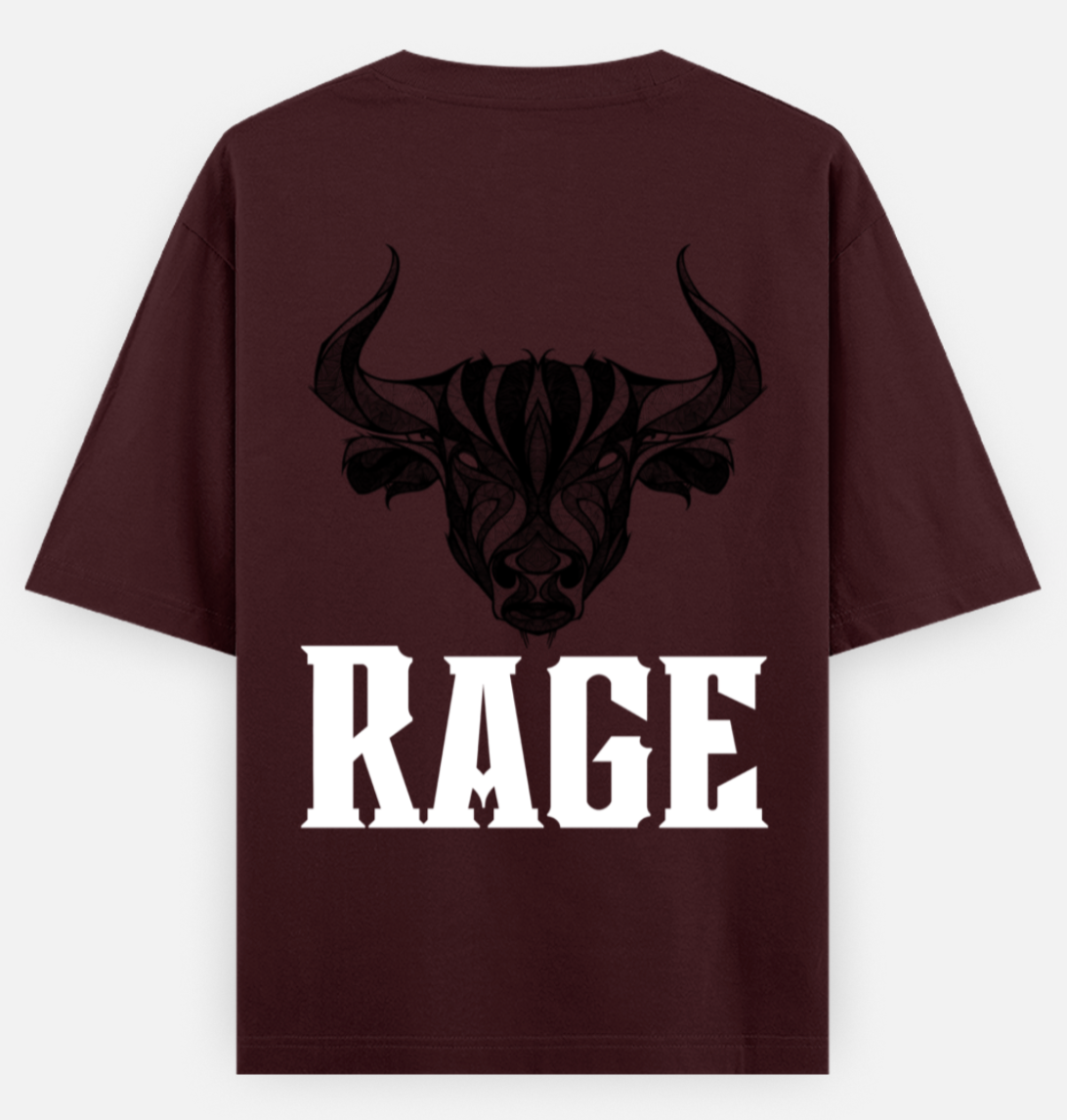 Rage | Standard Oversized Tee | YR-SND-D34