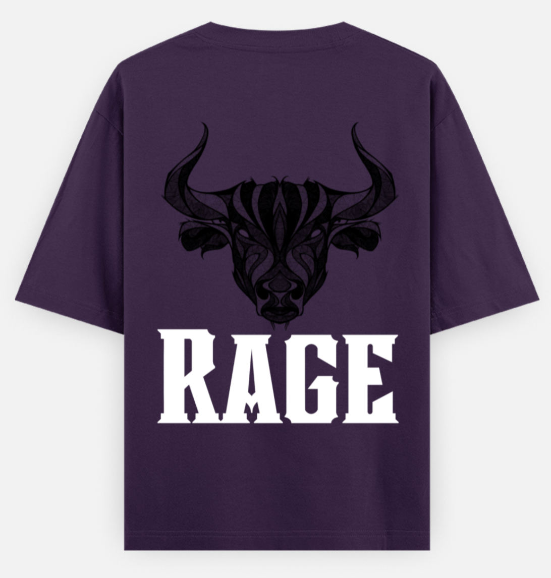 Rage | Standard Oversized Tee | YR-SND-D34