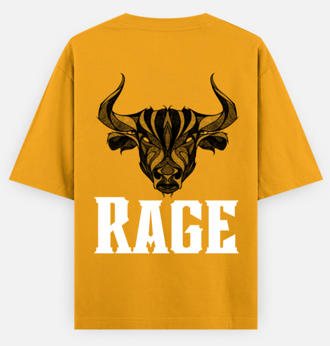 Rage | Standard Oversized Tee | YR-SND-D34