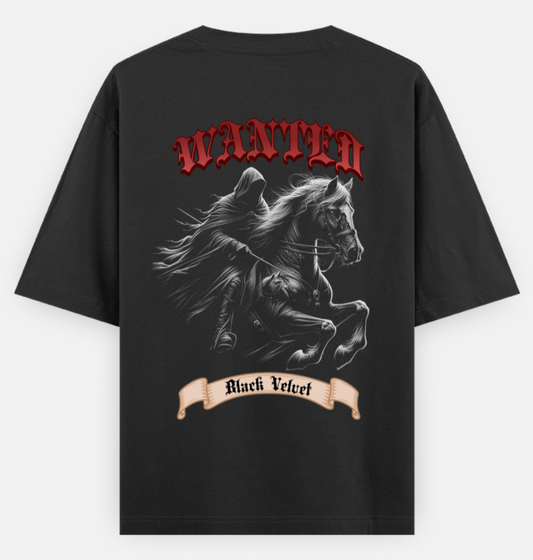Black Velvet | Standard Oversized Tee | YR-SND-D39