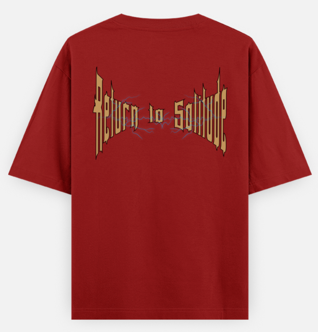 Return To Solitude | Standard Oversized Tee | YR-SND-D40