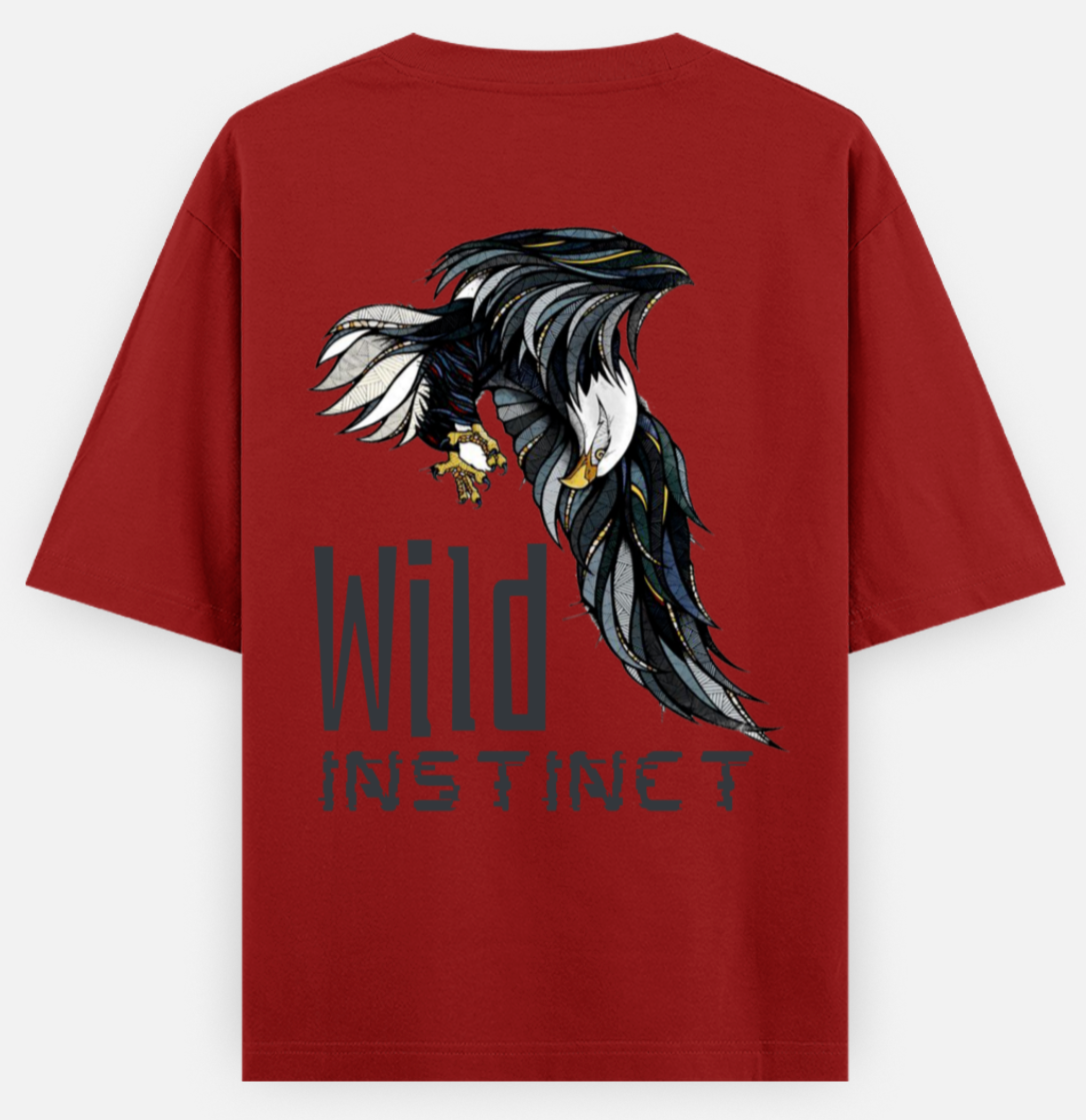 Wild Instinct | Standard Oversized Tee | YR-SND-D43