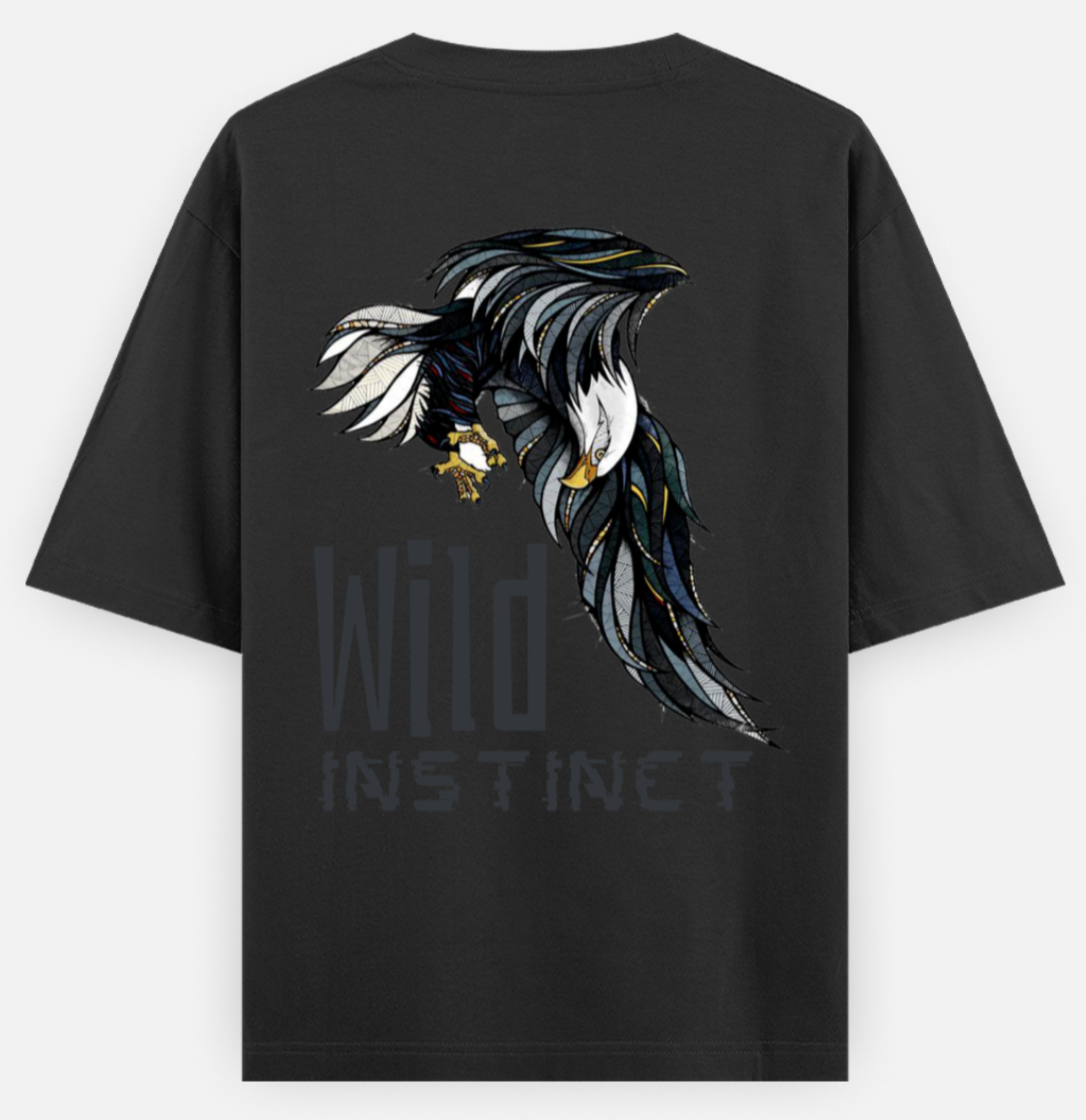 Wild Instinct | Standard Oversized Tee | YR-SND-D43