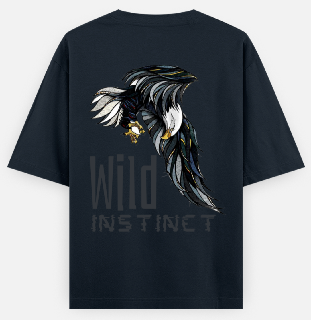 Wild Instinct | Standard Oversized Tee | YR-SND-D43