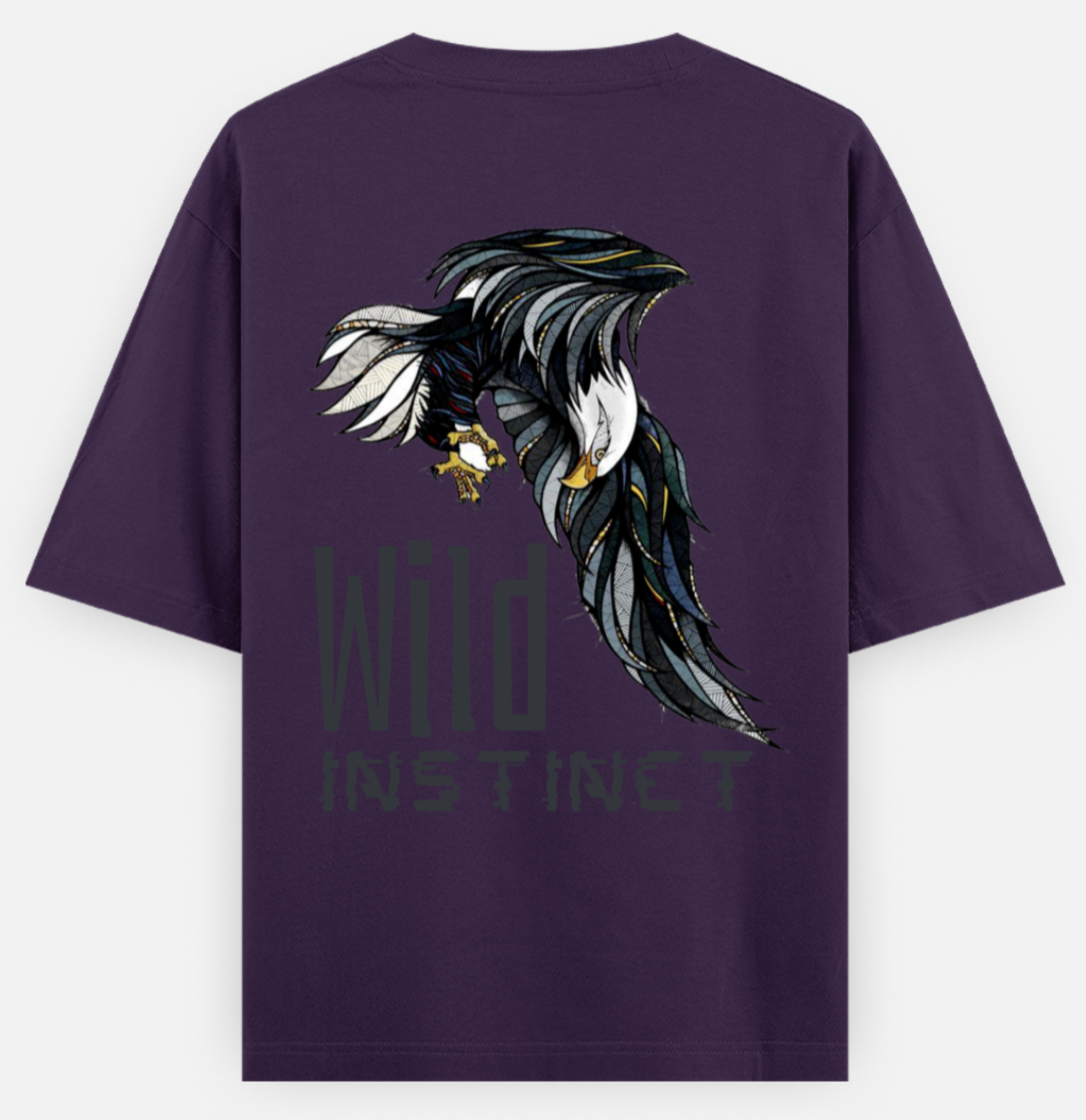 Wild Instinct | Standard Oversized Tee | YR-SND-D43