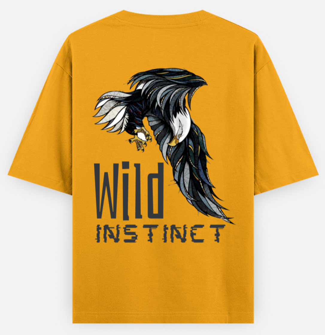 Wild Instinct | Standard Oversized Tee | YR-SND-D43