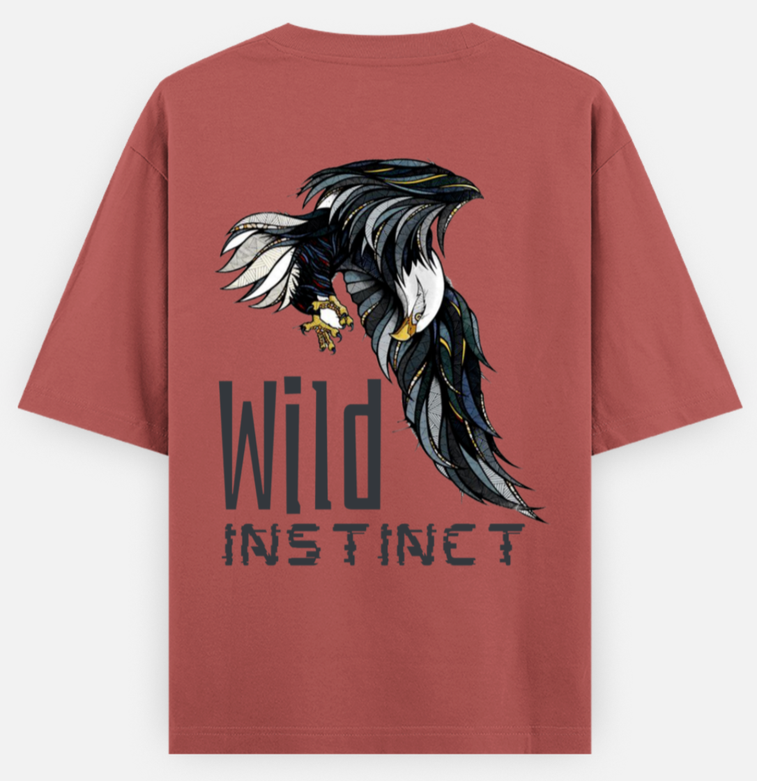 Wild Instinct | Standard Oversized Tee | YR-SND-D43
